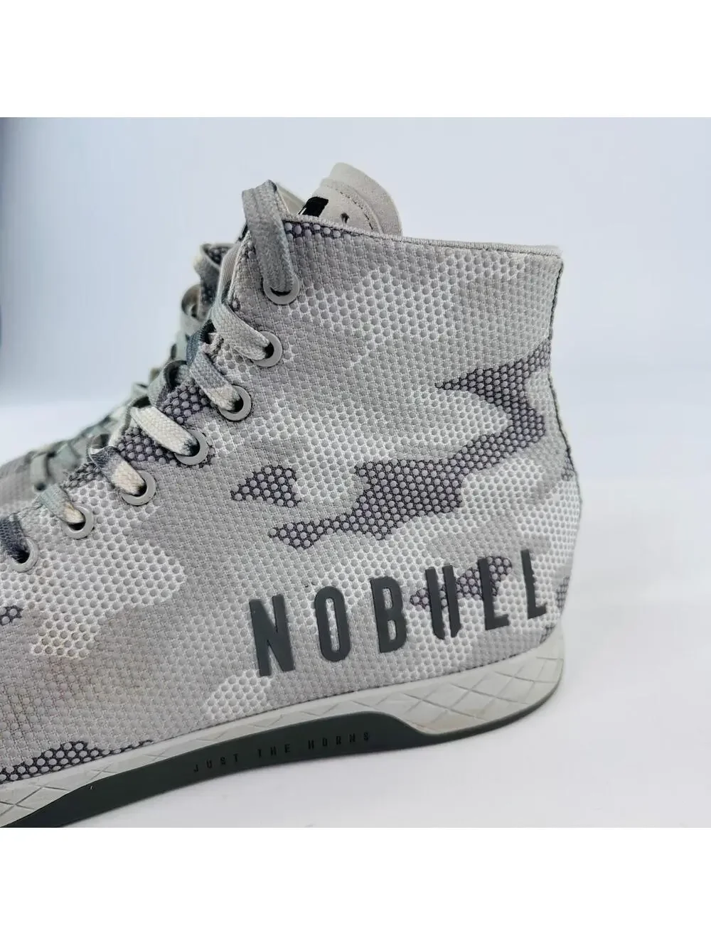 NOBULL High-Top Arctic Camo Trainer US 11.5 Mens Lace-Up Sneakers - Picture 9 of 15